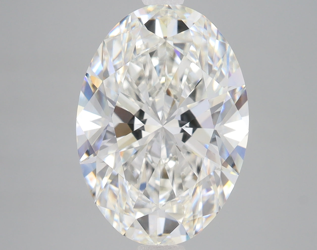 5.32 Carat Certified Oval Loose Stone Lab Grown Diamond No. 2038559