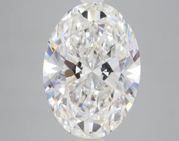 5.32 Carat Certified Oval Loose Stone Lab Grown Diamond No. 2038559
