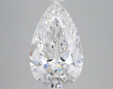 4.1 Carat Certified Pear Loose Stone Lab Grown Diamond No. 2037790