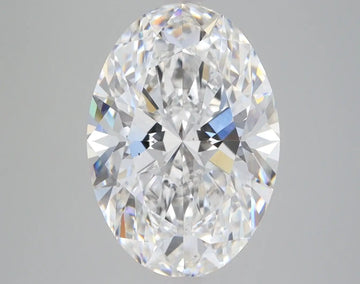 5.25 Carat Certified Oval Loose Stone Lab Grown Diamond No. 1034864 - Larson Jewelers