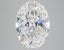 5.25 Carat Certified Oval Loose Stone Lab Grown Diamond No. 1034864