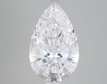 5.02 Carat Certified Pear Loose Stone Lab Grown Diamond No. 1178627