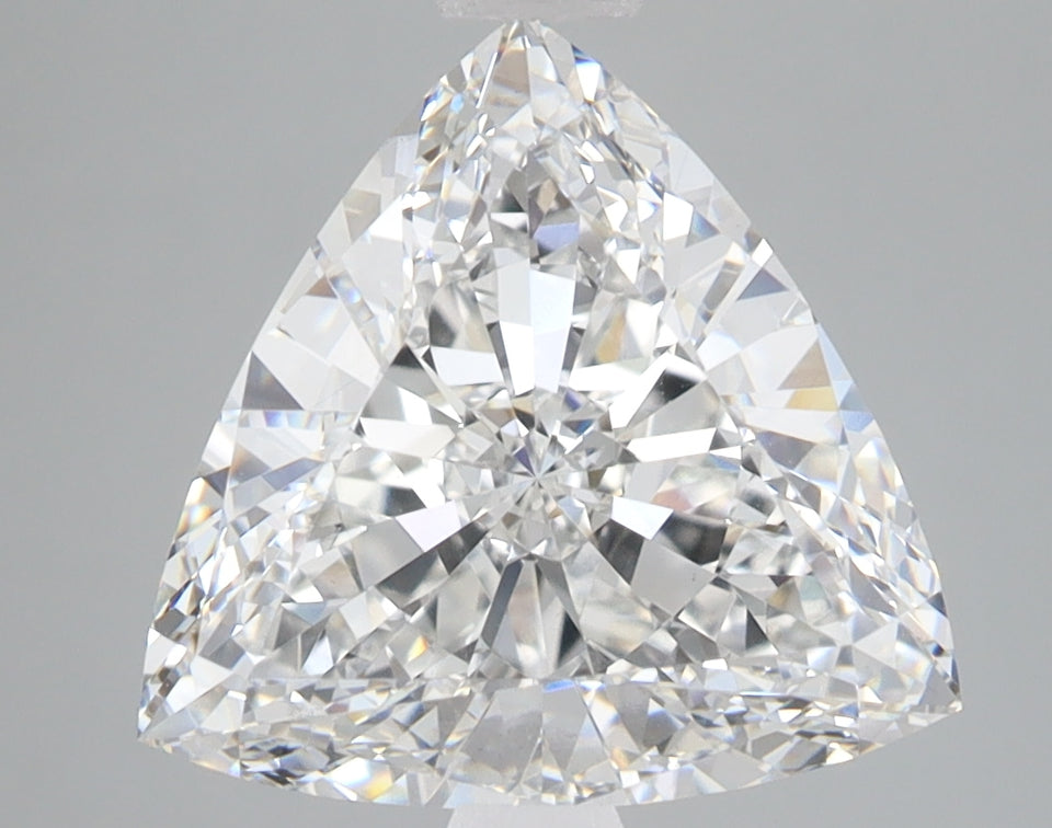 3.08 Carat Certified Triangle Loose Stone Lab Grown Diamond No. 1384788