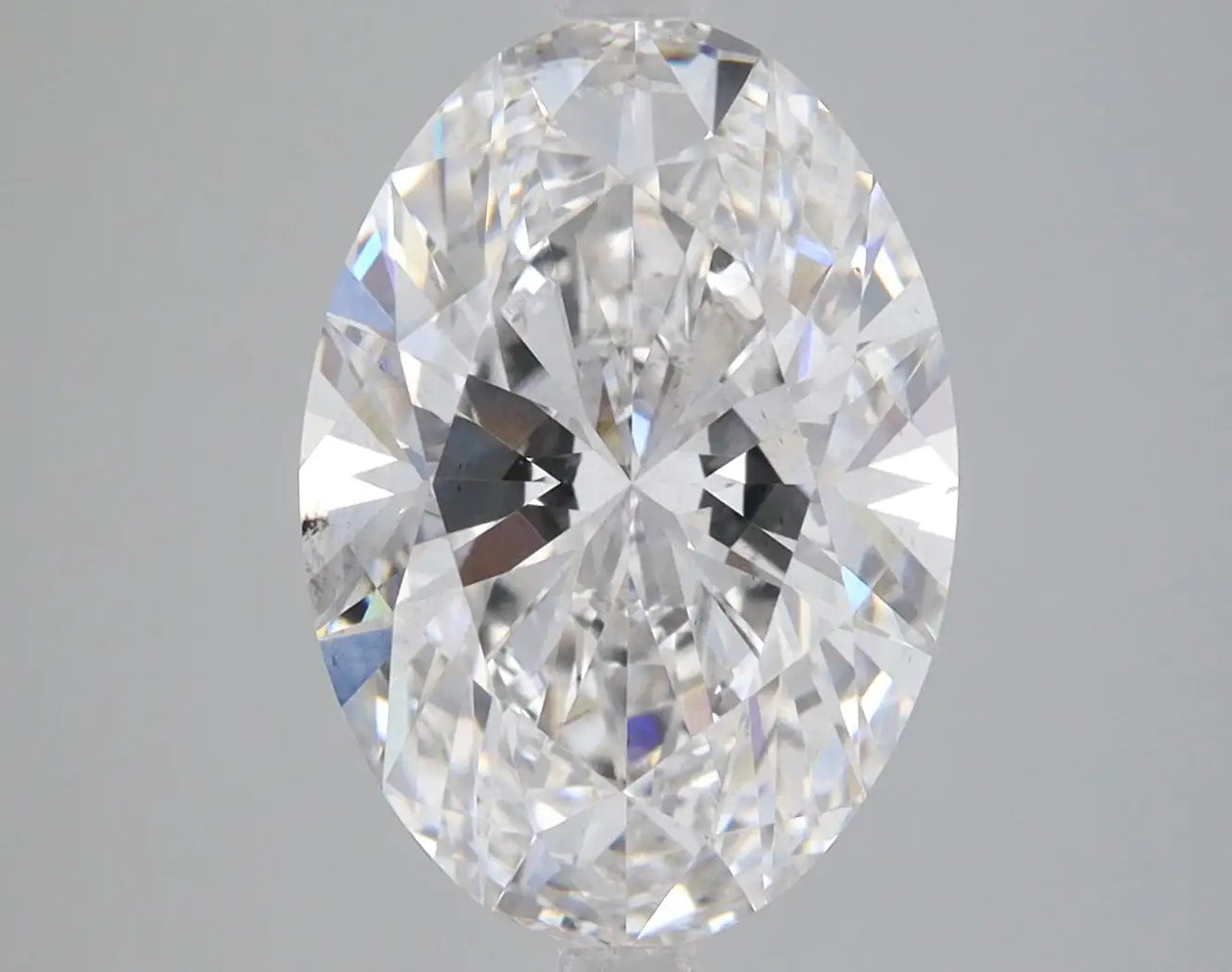 3.71 Carat Certified Oval Loose Stone Lab Grown Diamond No. 1030724 - Larson Jewelers