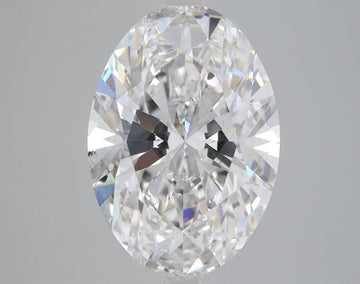 3.71 Carat Certified Oval Loose Stone Lab Grown Diamond No. 1030724 - Larson Jewelers