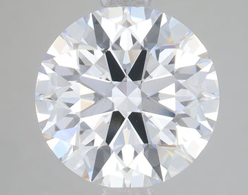 3.37 Carat Certified Round Loose Stone Lab Grown Diamond No. 1296641
