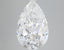 6.11 Carat Certified Pear Loose Stone Lab Grown Diamond No. 1177417