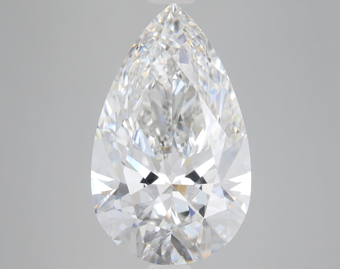 6.18 Carat Certified Pear Loose Stone Lab Grown Diamond No. 2051576