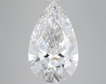 6.18 Carat Certified Pear Loose Stone Lab Grown Diamond No. 2051576