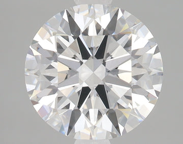 2.59 Carat Certified Round Loose Stone Lab Grown Diamond No. 2038548