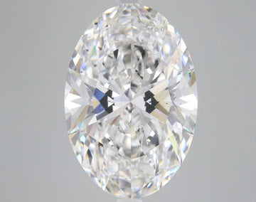 8.07 Carat Certified Oval Loose Stone Lab Grown Diamond No. 1054408 - Larson Jewelers