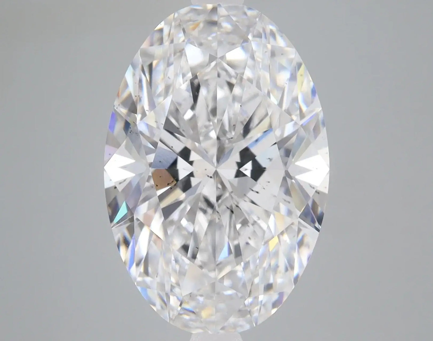 6.1 Carat Certified Oval Loose Stone Lab Grown Diamond No. 1086280 - Larson Jewelers