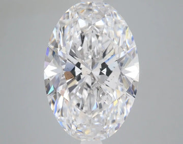 6.1 Carat Certified Oval Loose Stone Lab Grown Diamond No. 1086280 - Larson Jewelers