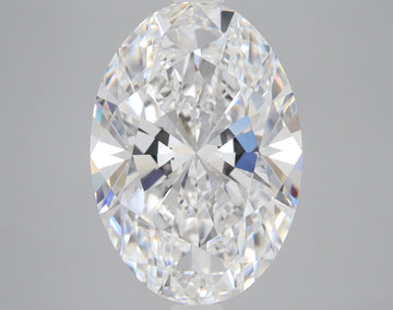 6.01 Carat Certified Oval Loose Stone Lab Grown Diamond No. 2041536