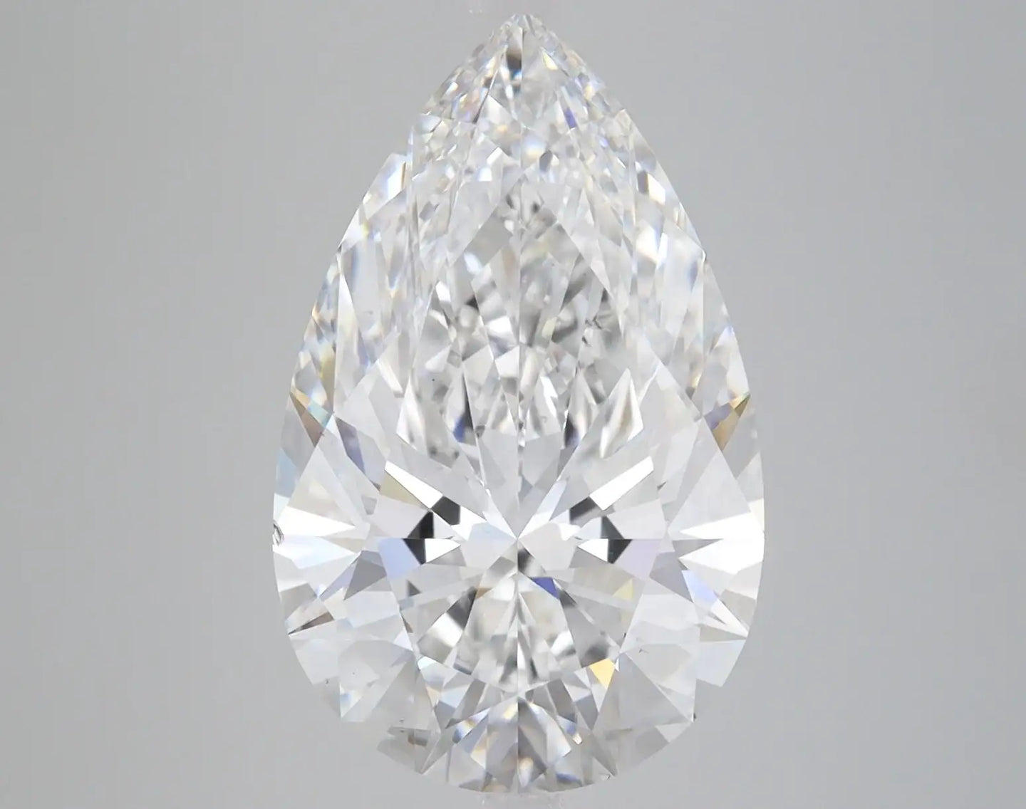 5.83 Carat Certified Pear Loose Stone Lab Grown Diamond No. 1031288 - Larson Jewelers
