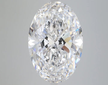 7.14 Carat Certified Oval Loose Stone Lab Grown Diamond No. 1030828 - Larson Jewelers