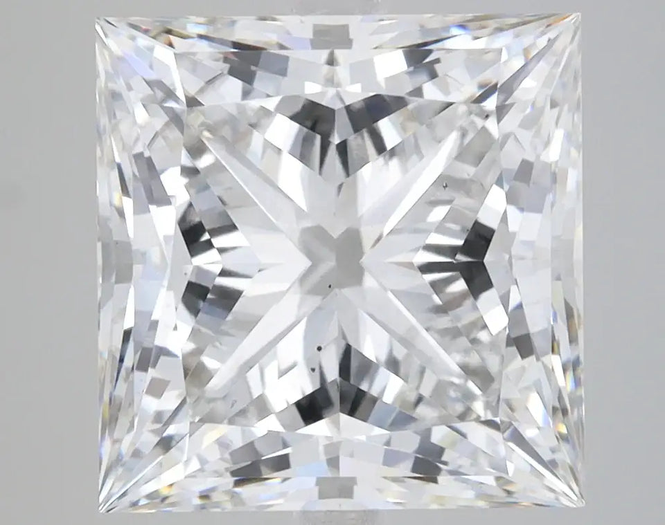 5.53 Carat Certified Princess Loose Stone Lab Grown Diamond No. 1029060 - Larson Jewelers