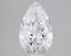 1.57 Carat Certified Pear Loose Stone Lab Grown Diamond No. 1179692