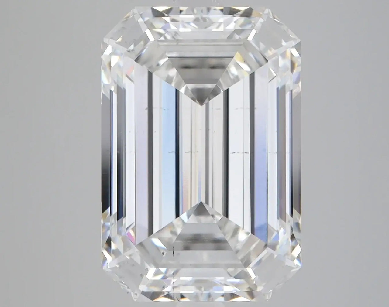 6.07 Carat Certified Emerald Loose Stone Lab Grown Diamond No. 1030758 - Larson Jewelers