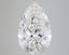 5.48 Carat Certified Pear Loose Stone Lab Grown Diamond No. 1029319
