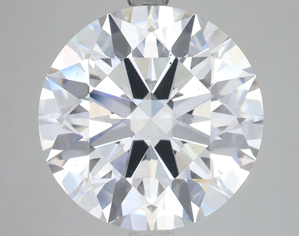 7.09 Carat Certified Round Loose Stone Lab Grown Diamond No. 1297908