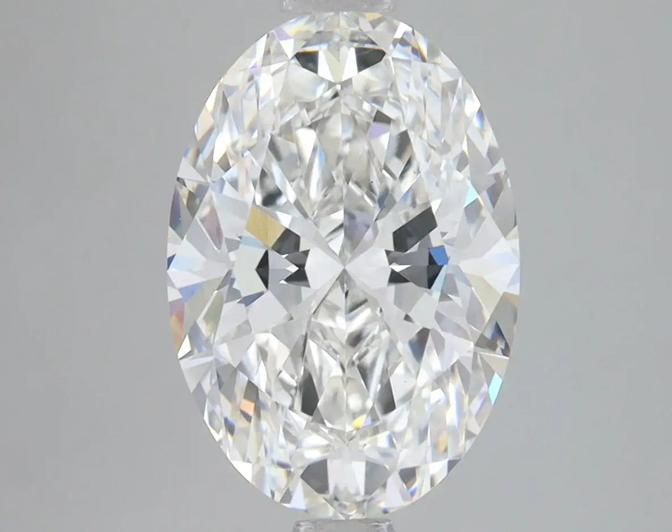 3.56 Carat Certified Oval Loose Stone Lab Grown Diamond No. 1304398 - Larson Jewelers