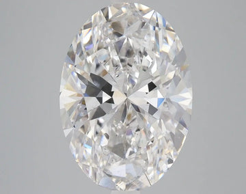 5.43 Carat Certified Oval Loose Stone Lab Grown Diamond No. 1040649 - Larson Jewelers