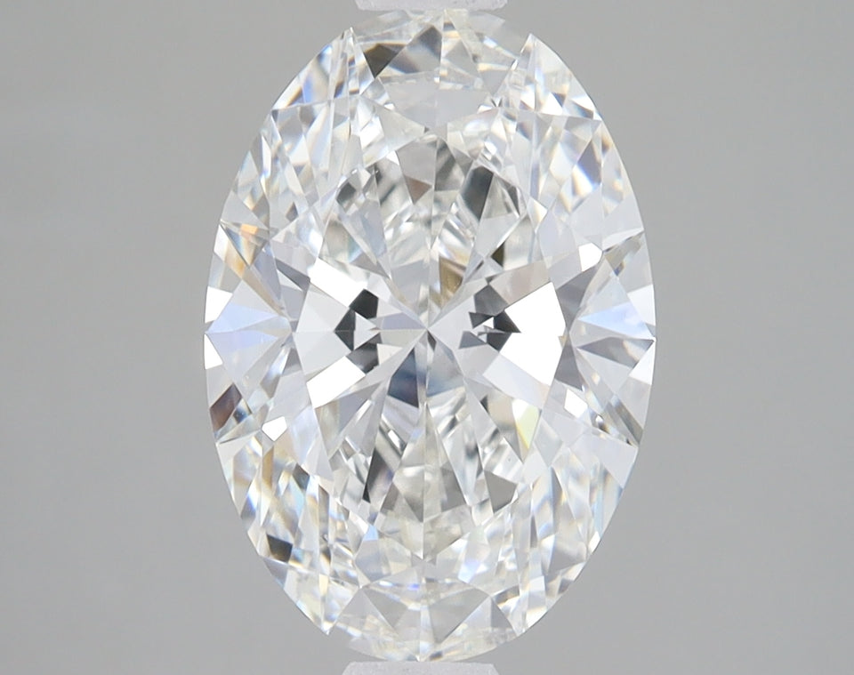 3 Carat Certified Oval Loose Stone Lab Grown Diamond No. 2057034