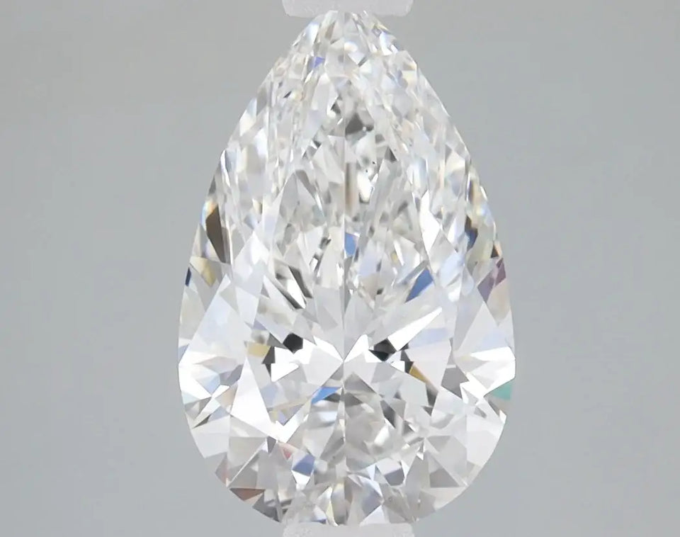 2.1 Carat Certified Pear Loose Stone Lab Grown Diamond No. 1116566 - Larson Jewelers