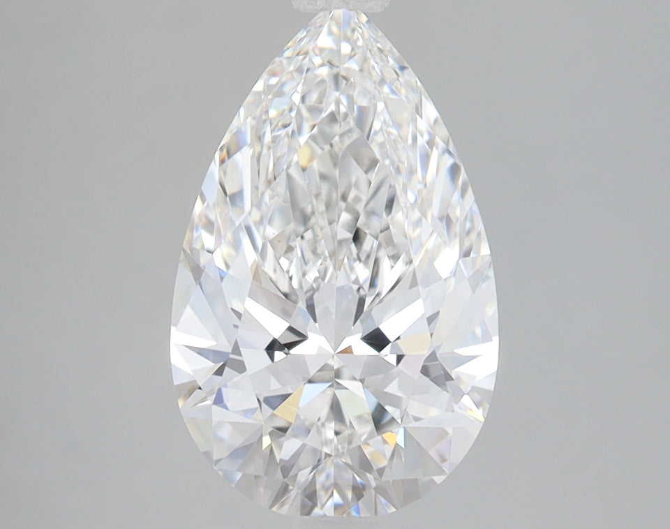3.01 Carat Certified Pear Loose Stone Lab Grown Diamond No. 1178164