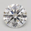 1.53 Carat Certified Round Loose Stone Lab Grown Diamond No. 1342608