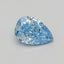 0.99 Carat Certified Pear Loose Stone Lab Grown Diamond No. 1251633