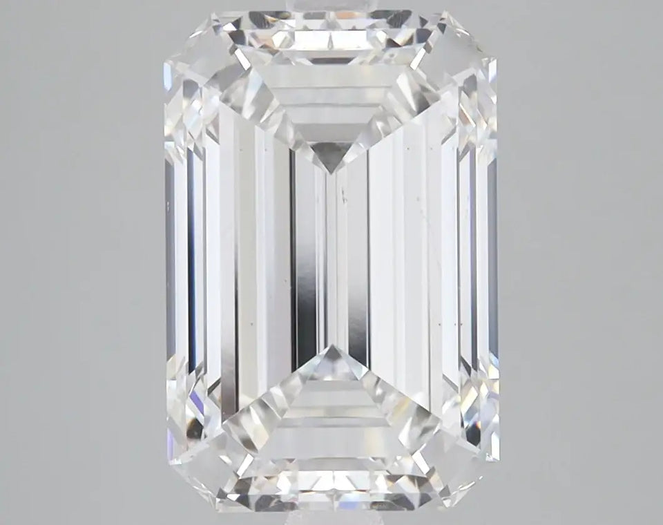 4.02 Carat Certified Emerald Loose Stone Lab Grown Diamond No. 1053281 - Larson Jewelers