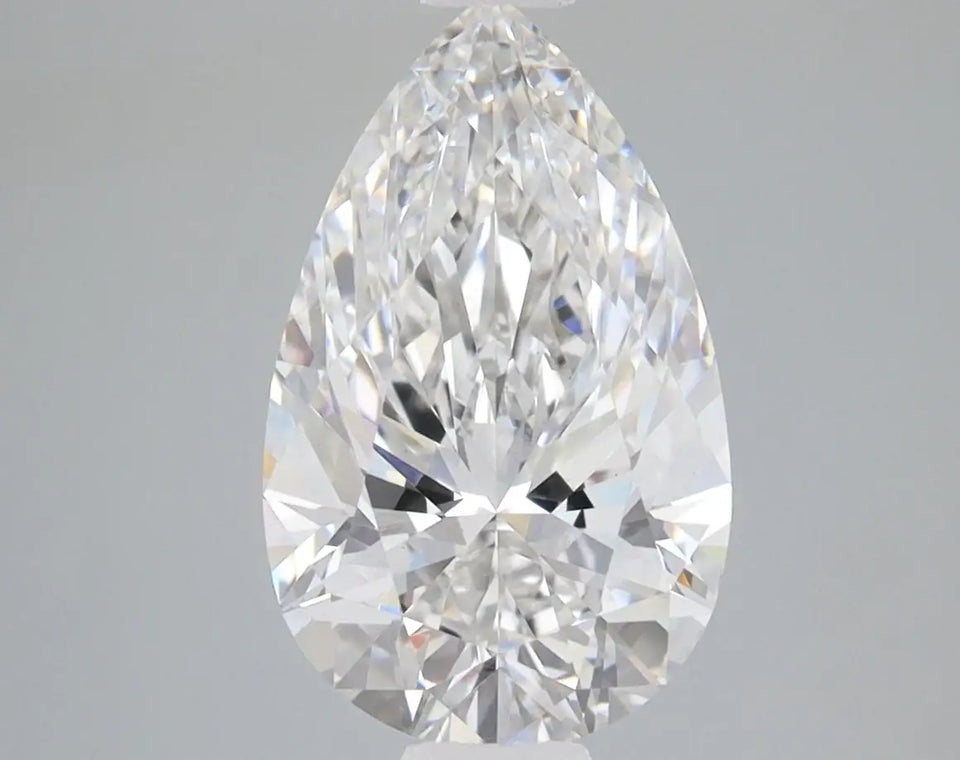 2.91 Carat Certified Pear Loose Stone Lab Grown Diamond No. 1107122 - Larson Jewelers