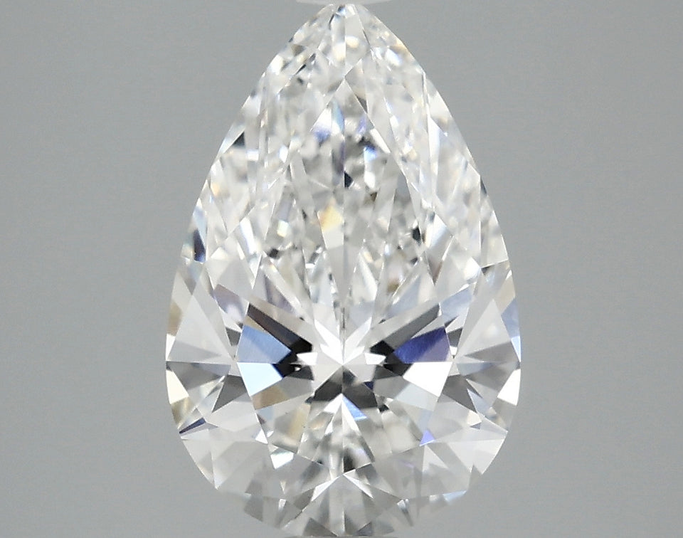 2.5 Carat Certified Pear Loose Stone Lab Grown Diamond No. 8120310