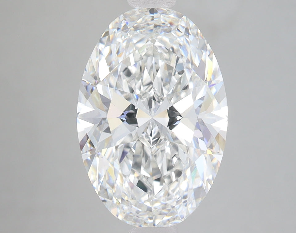 3.37 Carat Certified Oval Loose Stone Lab Grown Diamond No. 1207506