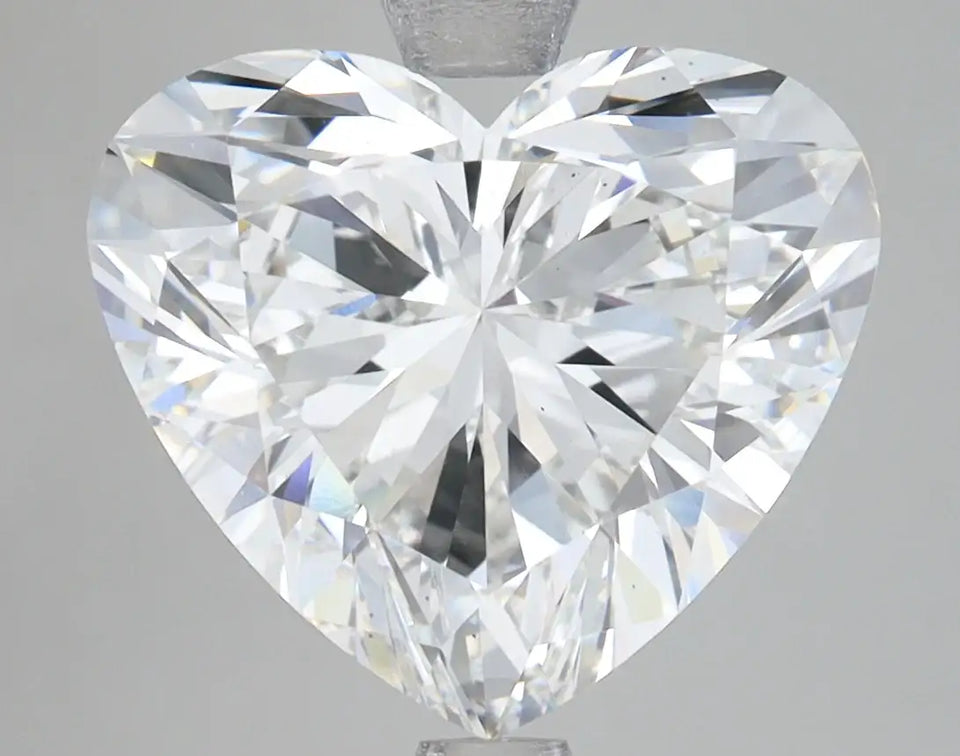 5.36 Carat Certified Heart Loose Stone Lab Grown Diamond No. 1298823 - Larson Jewelers