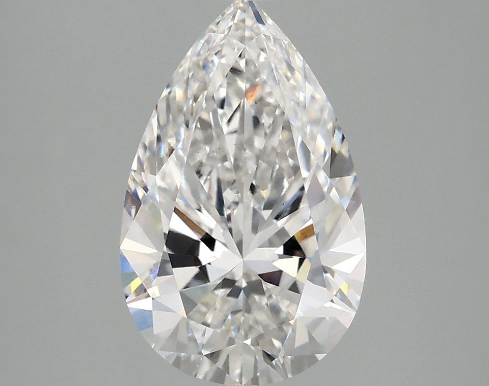 2.5 Carat Certified Pear Loose Stone Lab Grown Diamond No. 8120312