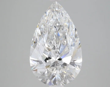 3.87 Carat Certified Pear Loose Stone Lab Grown Diamond No. 1042736 - Larson Jewelers