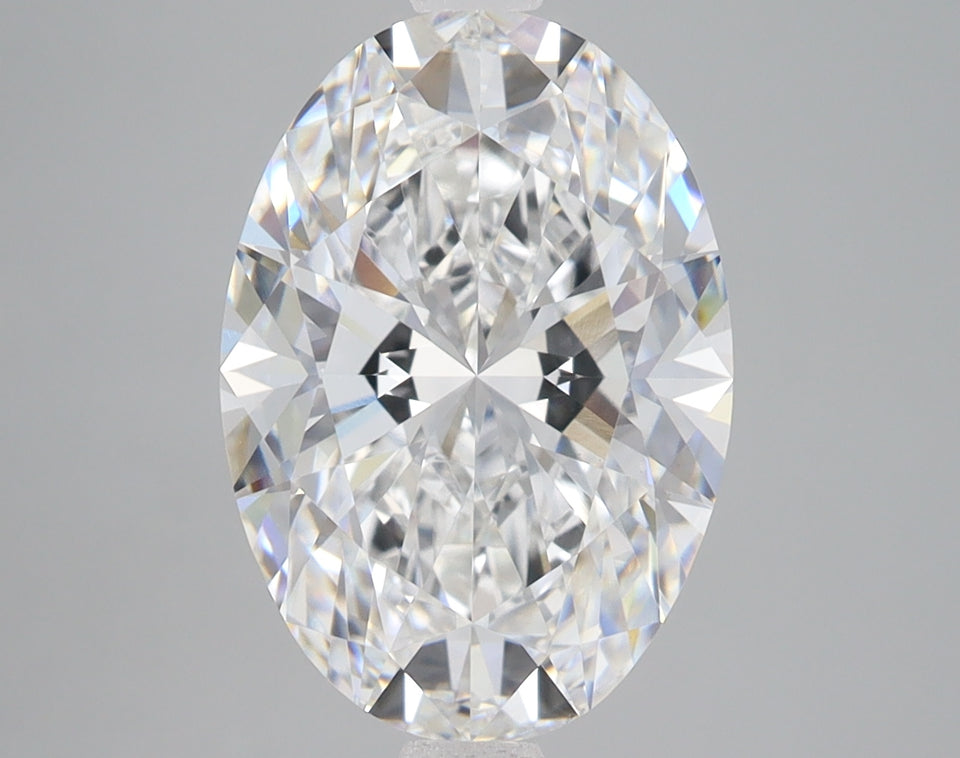 4.25 Carat Certified Oval Loose Stone Lab Grown Diamond No. 2038612