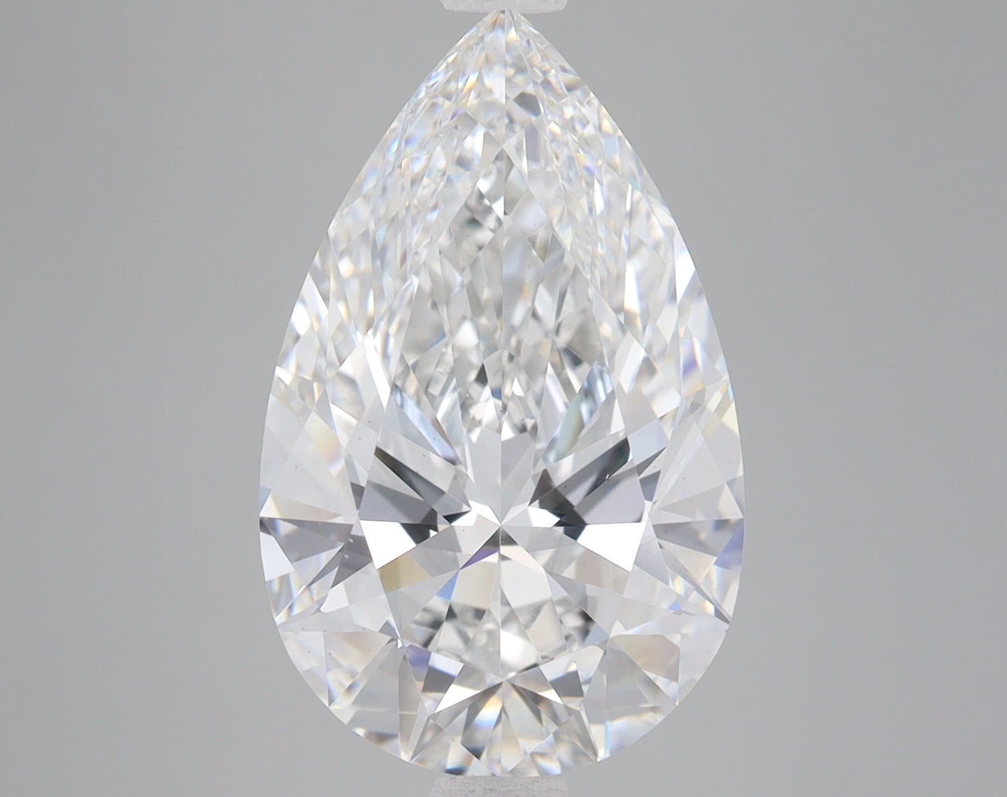 6.07 Carat Certified Pear Loose Stone Lab Grown Diamond No. 2052207