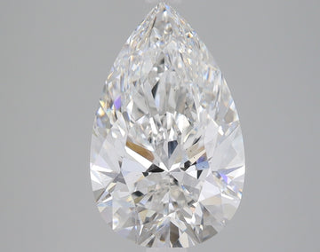 3.12 Carat Certified Pear Loose Stone Lab Grown Diamond No. 1038344