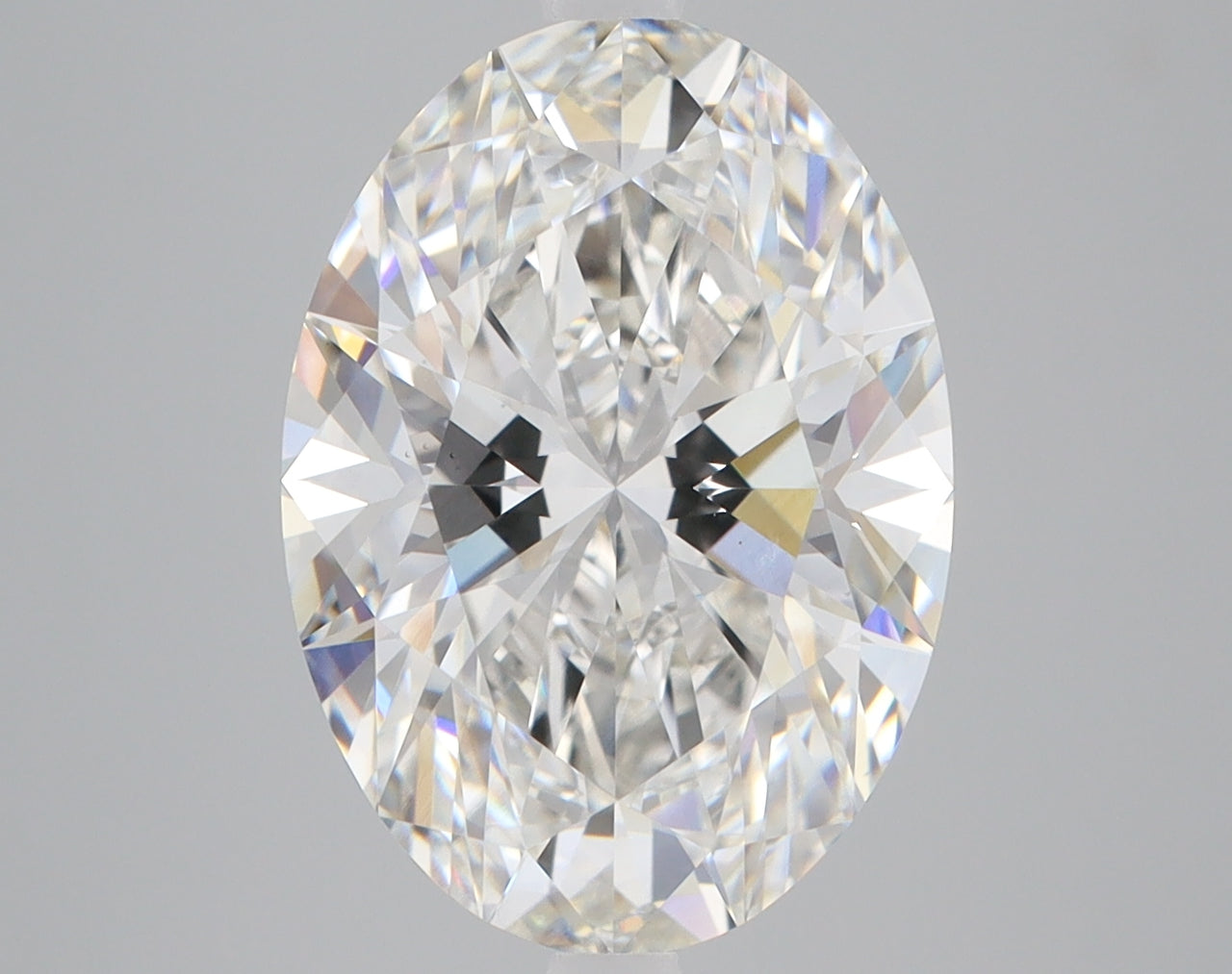 5.22 Carat Certified Oval Loose Stone Lab Grown Diamond No. 1023311