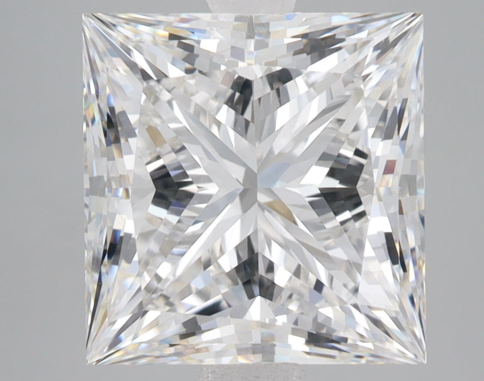 5.74 Carat Certified Princess Loose Stone Lab Grown Diamond No. 2037135