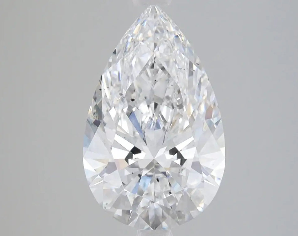 2.5 Carat Certified Pear Loose Stone Lab Grown Diamond No. 1029364 - Larson Jewelers
