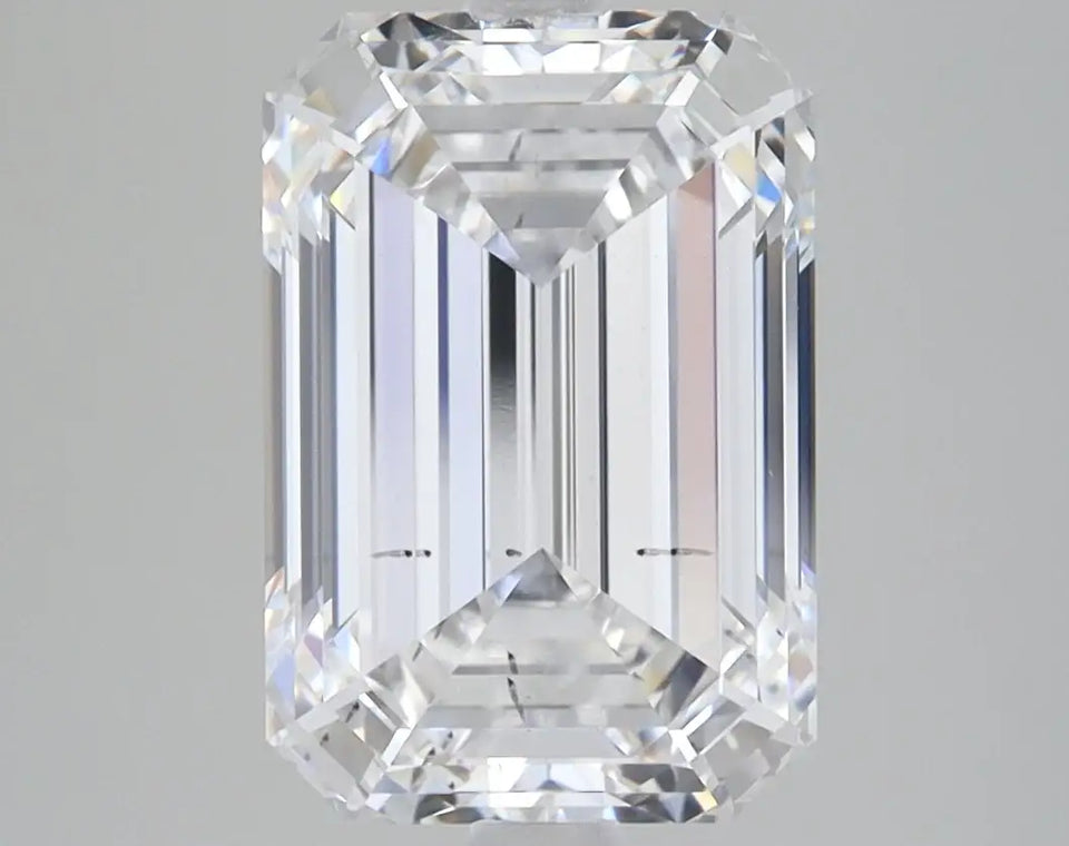 4.22 Carat Certified Emerald Loose Stone Lab Grown Diamond No. 1033282 - Larson Jewelers