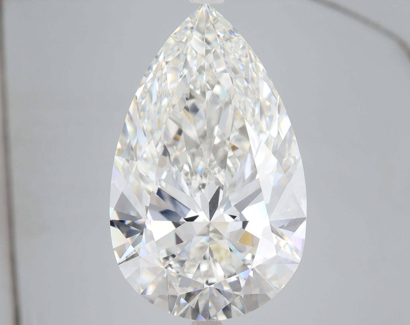 13.04 Carat Certified Pear Loose Stone Lab Grown Diamond No. 2037333