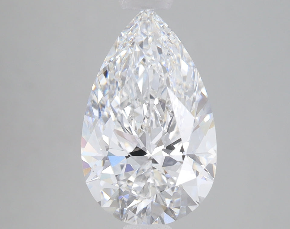 2.77 Carat Certified Pear Loose Stone Lab Grown Diamond No. 1210561