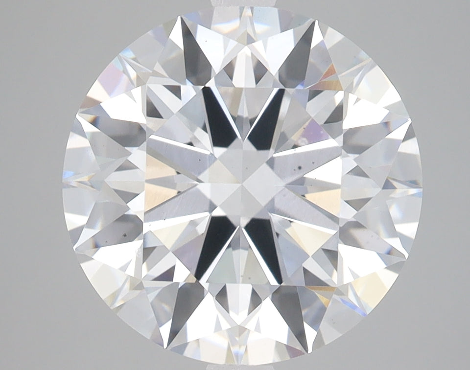 6.09 Carat Certified Round Loose Stone Lab Grown Diamond No. 2025360