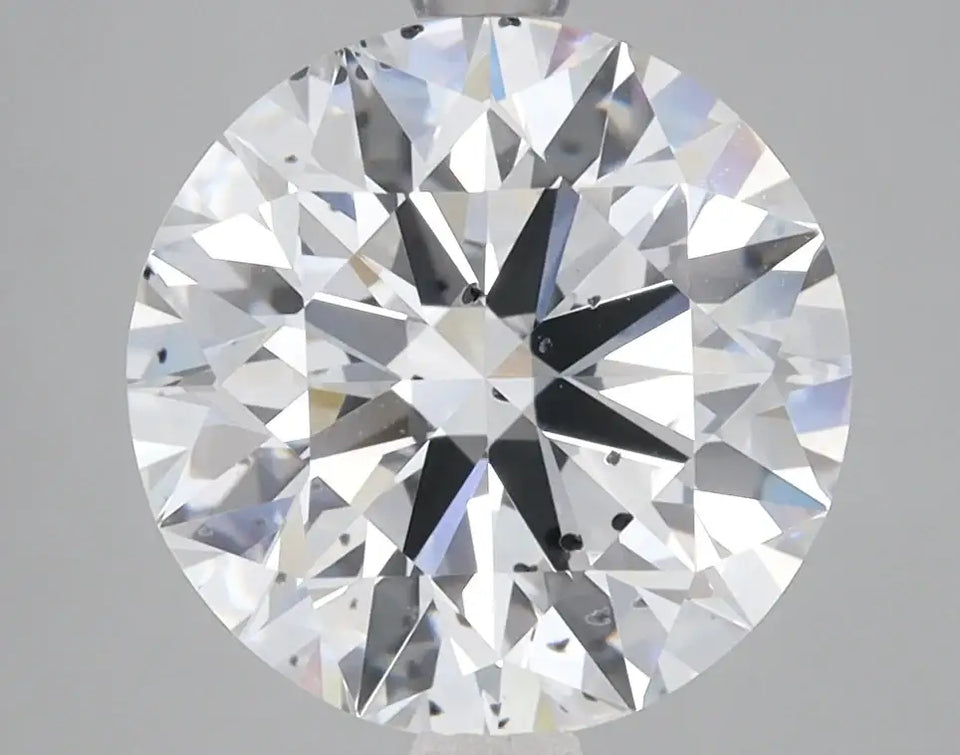3.86 Carat Certified Round Loose Stone Lab Grown Diamond No. 1154118 - Larson Jewelers